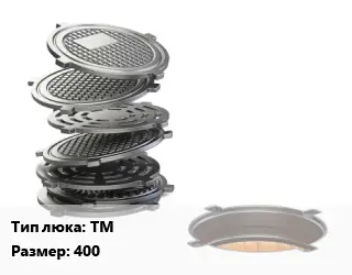 Люк чугунный ТМ 400